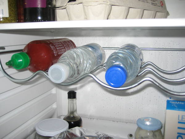 Vanddunk i køleskabet